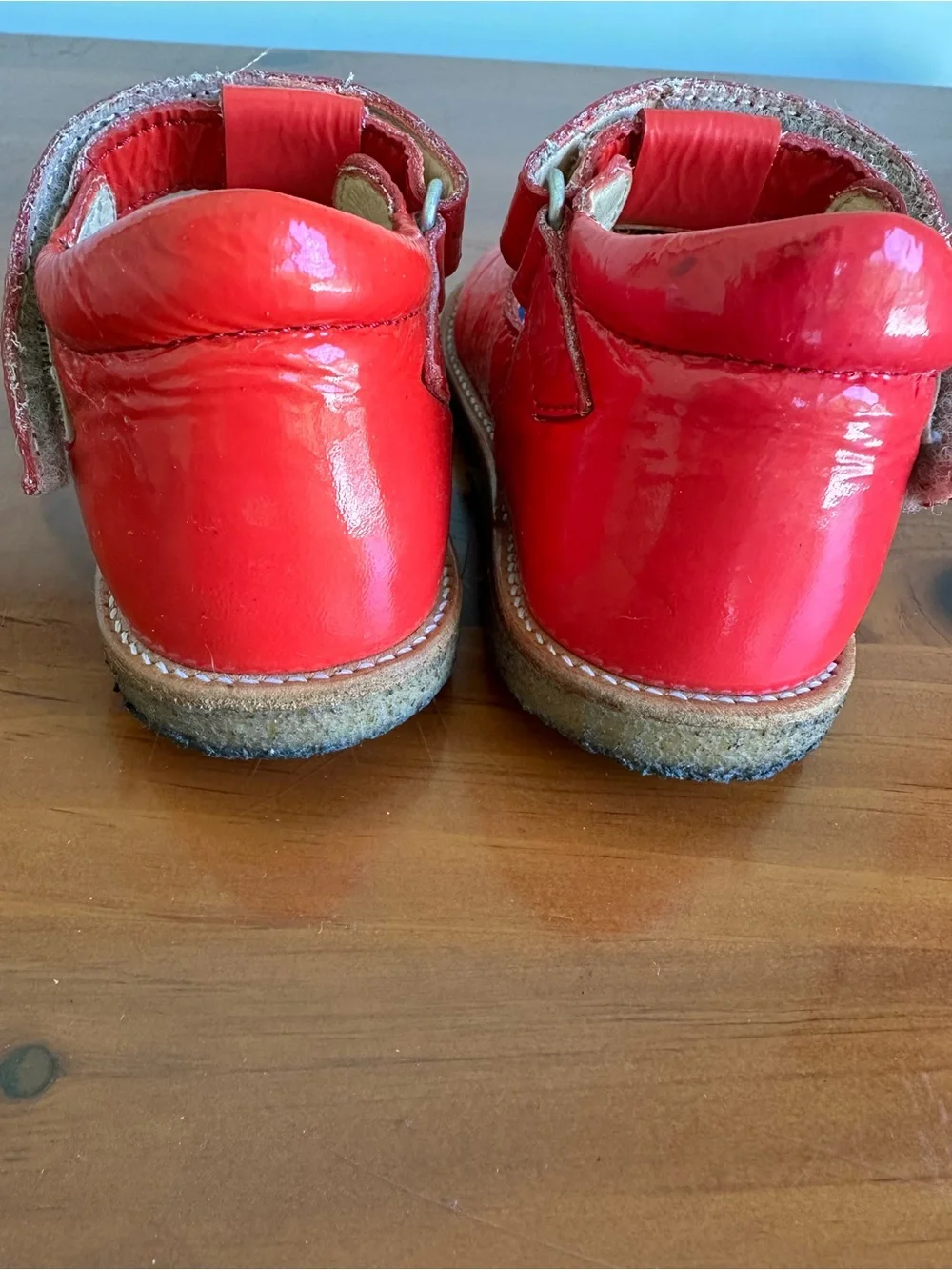 Angulus Red Patent Leather Mary Janes ~6 (EU 22)